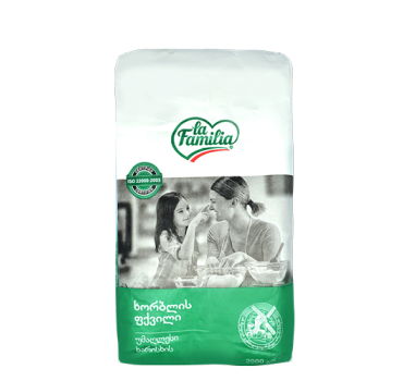 „ლა ფამილია“ უ.ხ. ფქვილი ხორბლის 2 კგ 
