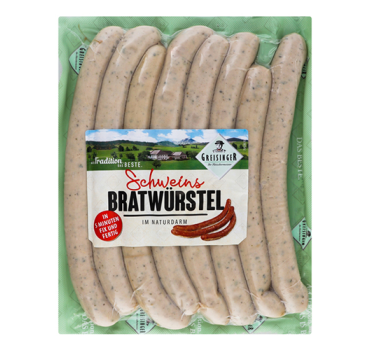 „გრეიზინგერი“ სოსისი „ბრათვურსტი“ 400 გ
