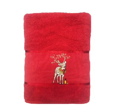 პირსახოცი, საახალწლო 50X90 სმ.
