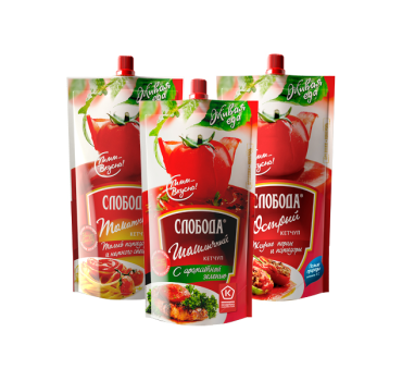 „სლობოდა“ კეტჩუპი 200 გ 
