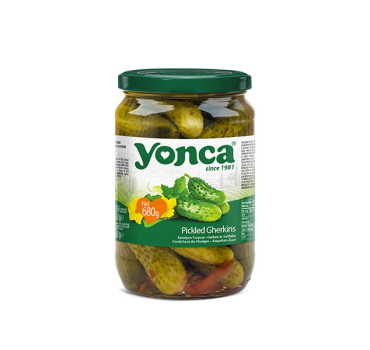 „იონჯა“ კონსერვი მჟავე კიტრი „კორნიშონი“ 680 გ
