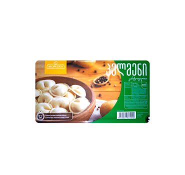 „მზარეული“ პელმენი კარტოფილით, სამარხვო 800 გ
