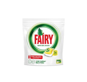 „ფეირი“ ჭურჭლის სარეცხი ტაბლეტი 36 ც.
