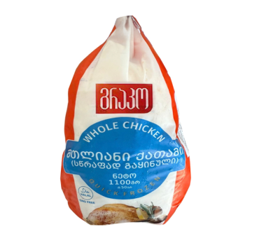 „გრაკო“ ქათამი 1100 გ.
