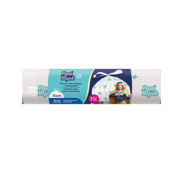 „პანიბლისკ“ ნაგვის პარკი თასმით 35 ლ 15 ც. 
