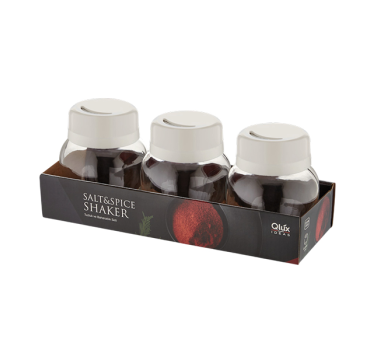 ქილების ნაკრები მინის 3 ც.
