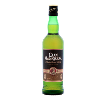 „კლან მაკგრეგორი“ ვისკი 40% 0.5 ლ 
