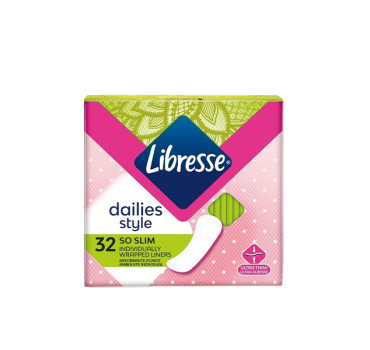 „ლიბრესი“ ჰიგიენური საფენი, ყოველდღიური 32 ც. 
