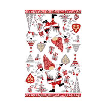 ჩაის ტილო ,საახალწლო 60X40 სმ.
