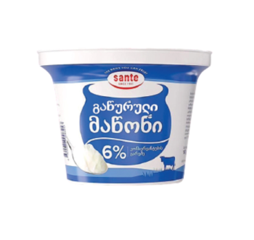 „სანტე“ მაწონი 7% 190 გ
