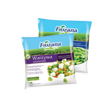 „ფროზანა“ ლობიო/ისპანახი/ზაფხულის მიქსი, გაყინული 400 გ 
