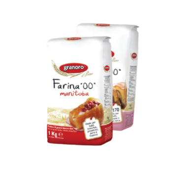 „გრანორო“ უ.ხ. ფქვილი ხორბლის/დესერტის 1000 გ 
