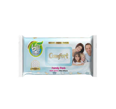 „კომფორტი“ სველი ხელსახოცი 120 ც. 
