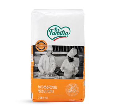 „ლა ფამილია“ ფქვილი ხორბლის „ექსტრა“ 1 კგ 
