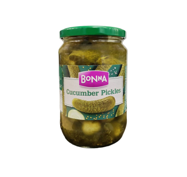 „ბონნა“ მჟავე კიტრის კონსერვი 720 მლ 
