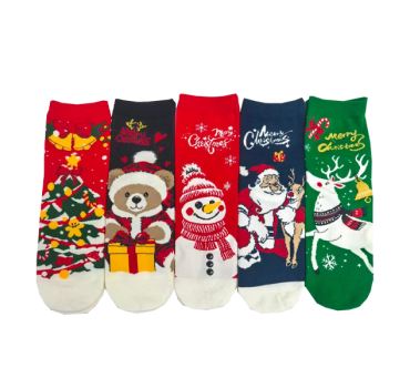 წინდა გლითერით, საახალწლო
