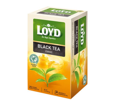 „ლოიდი“ ჩაი შავი 20 ც. 
