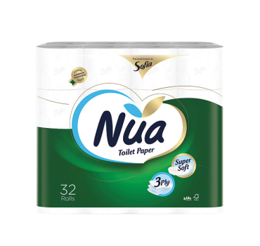 „ნუა“ საპირფარეშოს ქაღალდი 32 ც. 
