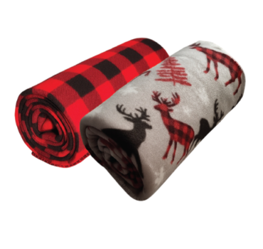 პლედი საახალწლო 130X160 სმ.
