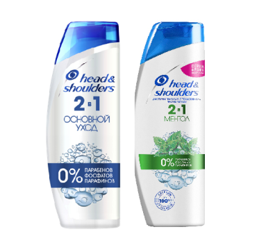 „ჰედ ენდ შოლდერსი“ შამპუნი 360/400 მლ 
