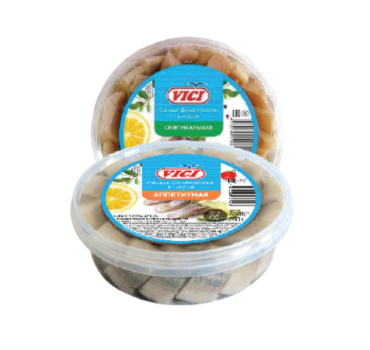 „ვიჩი“ თევზის პრესერვი 400 გ 
