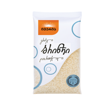 „ივერია“ ბრინჯი ,  გრძელი ორთქლში გატარებული 800 გ 
