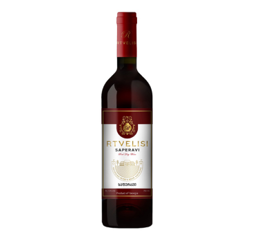 „რთველისი“ ღვინო „საფერავი“ მშრალი 0.75 ლ 
