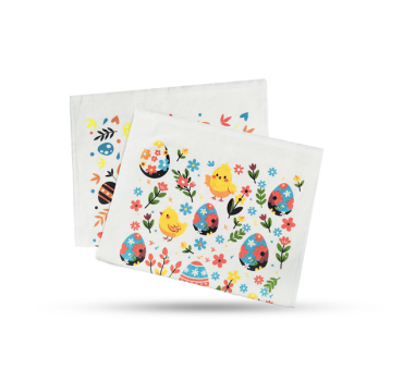 სააღდგომო ჩაის ტილო 40X60 სმ.
