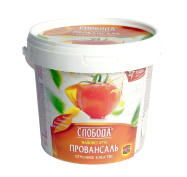 „სლობოდა“ მაიონეზი „პროვანსალი“ 67% 800 გ
