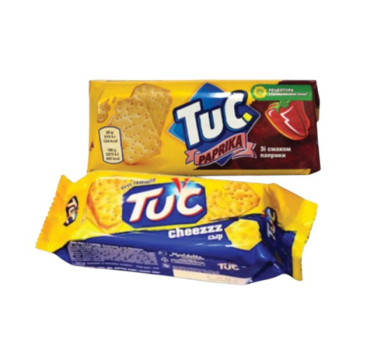 „ტუკი“ კრეკერი წიწაკით/ყველით 100 გ
