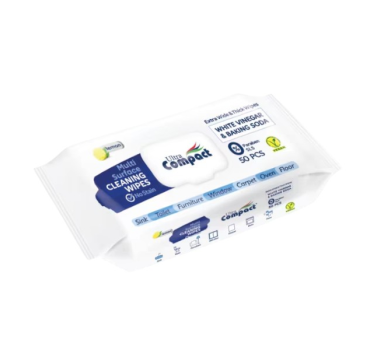 „კომპაქტი“ სველი ხელსახოცი 50 ც.
