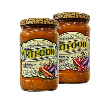 „არტ ფუდი“ ბადრიჯნის ხიზილალა 370 გ 
