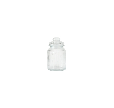 ქილა მინის თავსახურით 650 მლ
