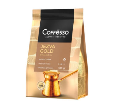 „კოფესო“ ყავა ნალექიანი „ჯეზვე გოლდი“ 100 გ
