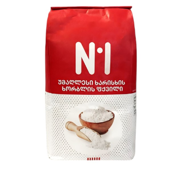 „N1“ უ.ხ. ფქვილი ხორბლის 2 კგ 

