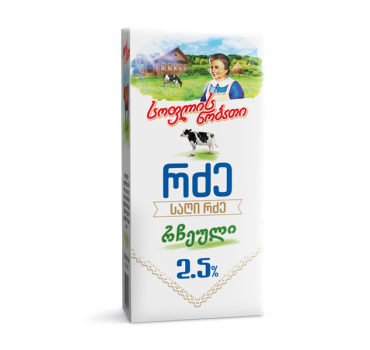 „რჩეული“ რძე ულტრაპასტერიზებული 2.5% ; 3.2% 1 ლ 
