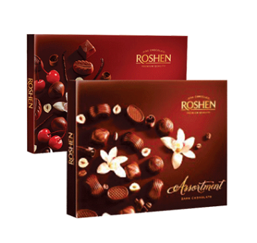 „როშენი“ შოკოლადის ნაკრები 145/154 გ 
